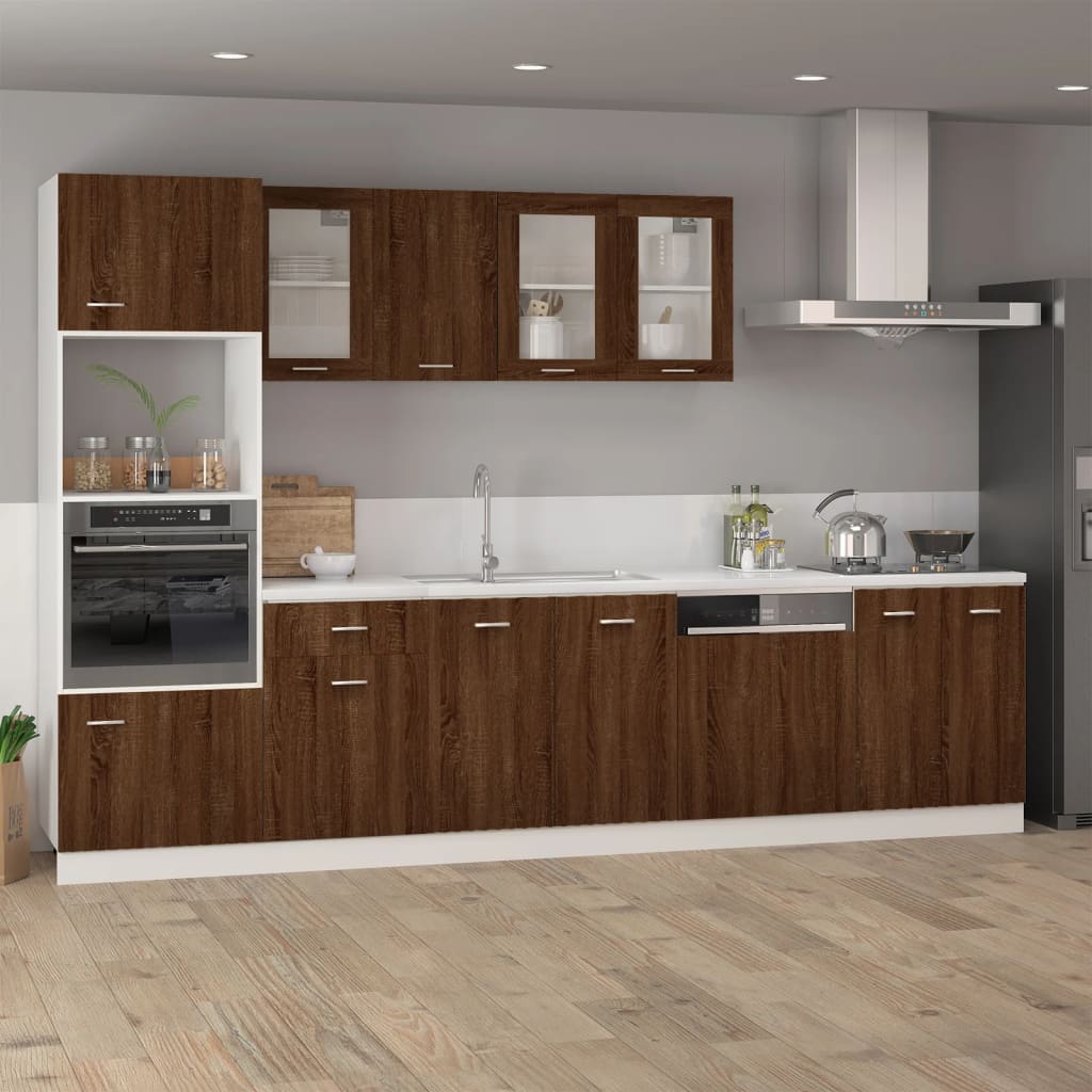 Mobile Pensile “Lyon” Rovere Marrone 39,5x31x60cm - homemem39