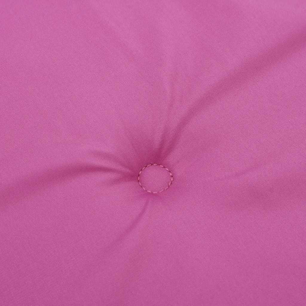 Cuscini per Sedia 2 pz Rosa 40x40x4 cm in Tessuto - homemem39