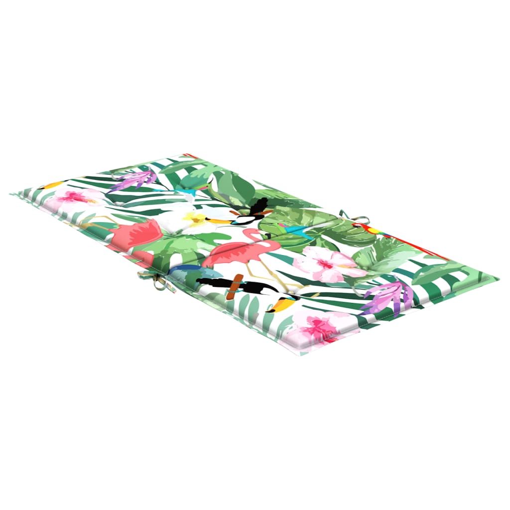 Cuscini per Sedia Schienale Basso 4 pz Multicolore in Tessuto - homemem39