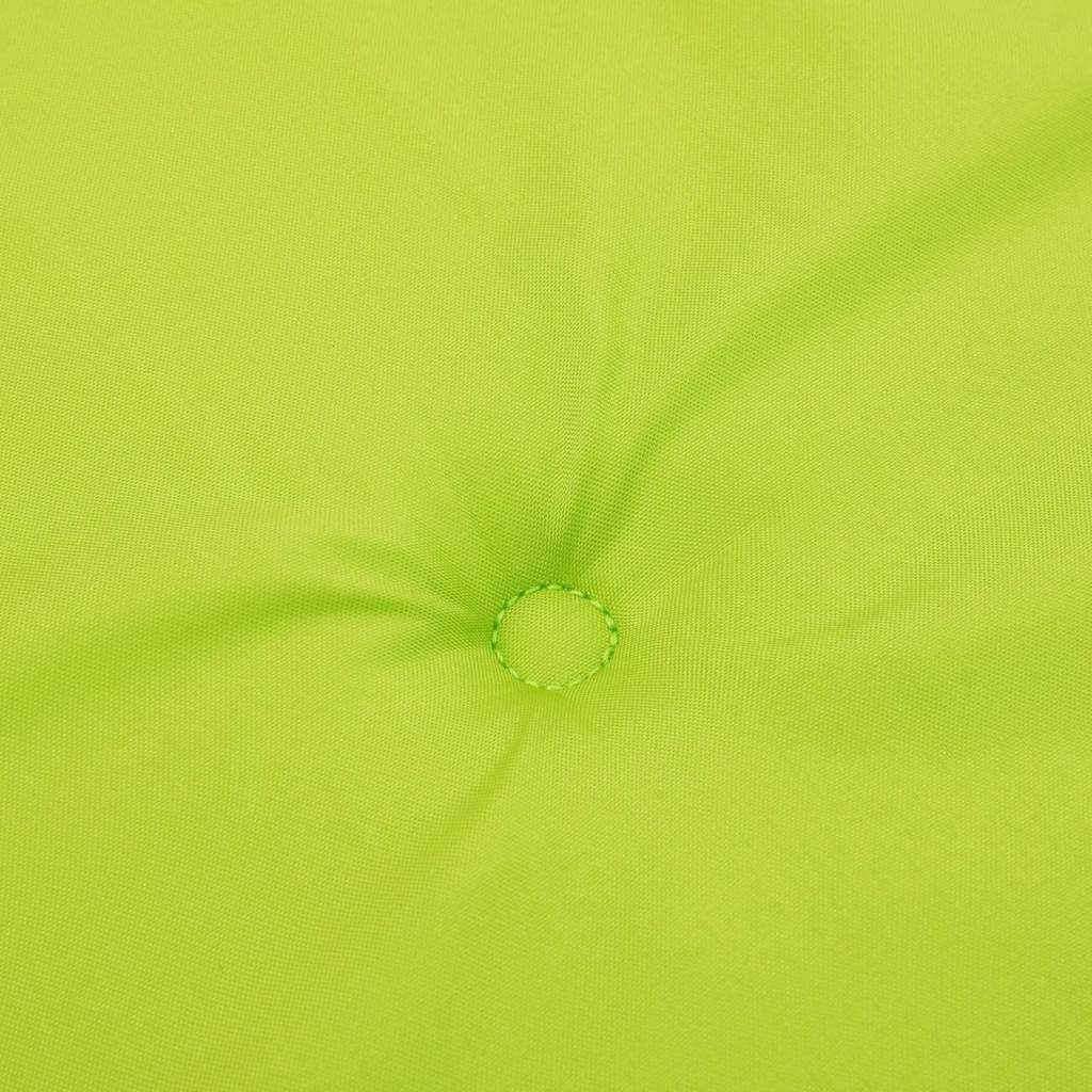 Cuscini per sedie 2 pcs Verde brillante. 58 x 77 x 4,5 cm