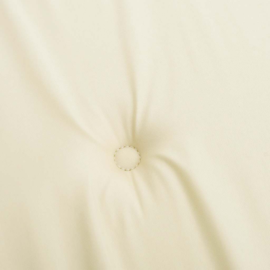 Cuscini per Sedia con Schienale Alto 6 pz Crema Tessuto Oxford - homemem39
