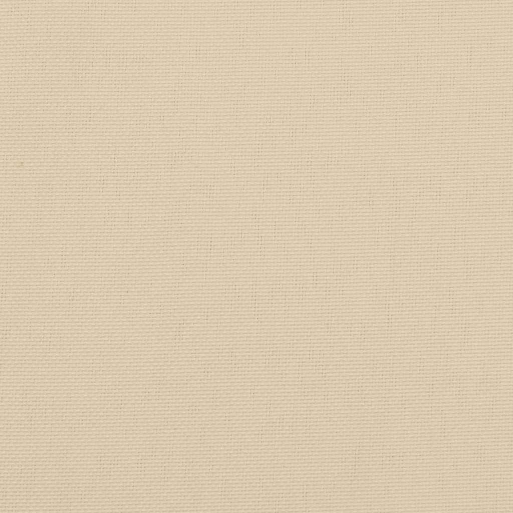 Cuscini per Sedia con Schienale Alto 4 pz Beige Tessuto Oxford - homemem39