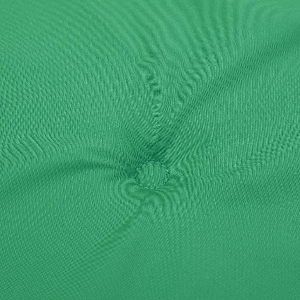 Cuscini per Sedia con Schienale Alto 4 pz Verde Tessuto Oxford - homemem39