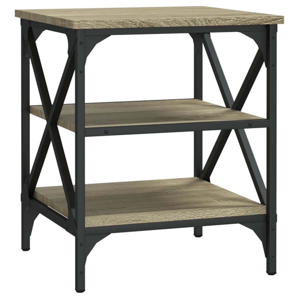 Tavolini 2 pz Rovere Sonoma 40x42x50 cm in Legno Multistrato - homemem39