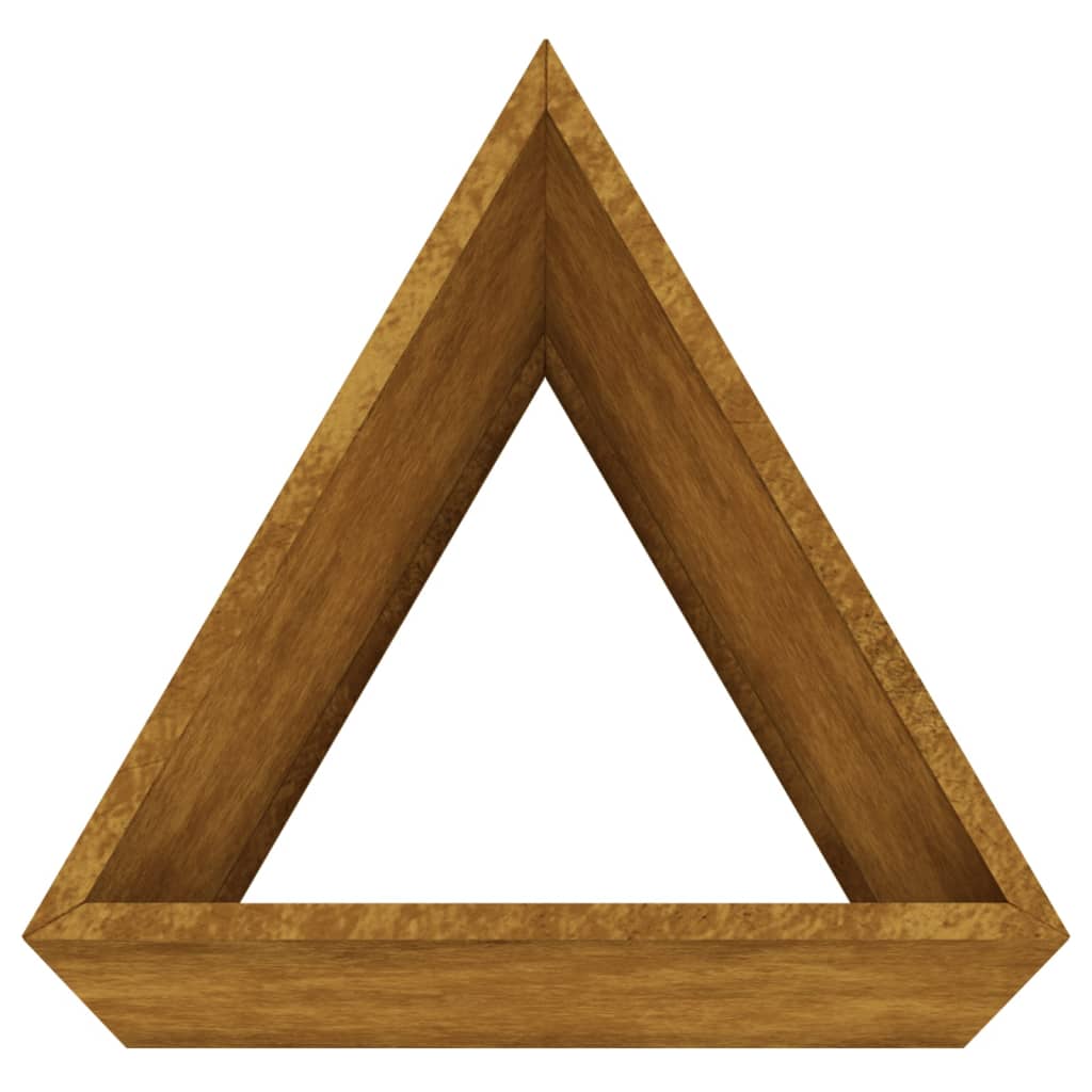 Fioriera da Giardino 30x26x75 cm in Acciaio Corten - homemem39