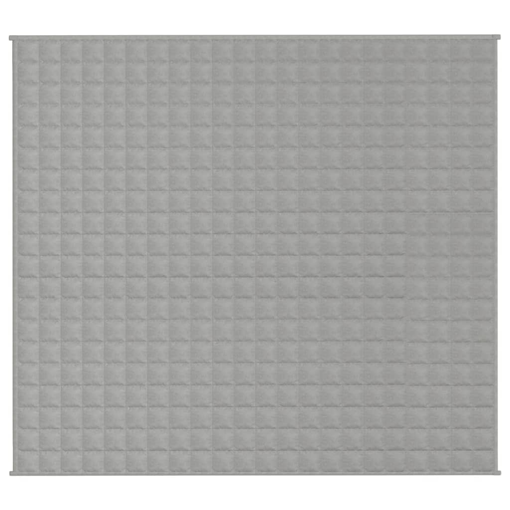 Coperta Ponderata Grigia 200x220 cm 9 kg Tessuto | homemem39