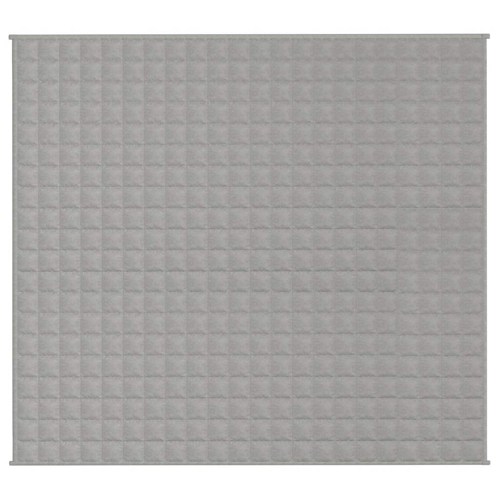 Coperta Ponderata Grigia 200x220 cm 13 kg Tessuto | homemem39