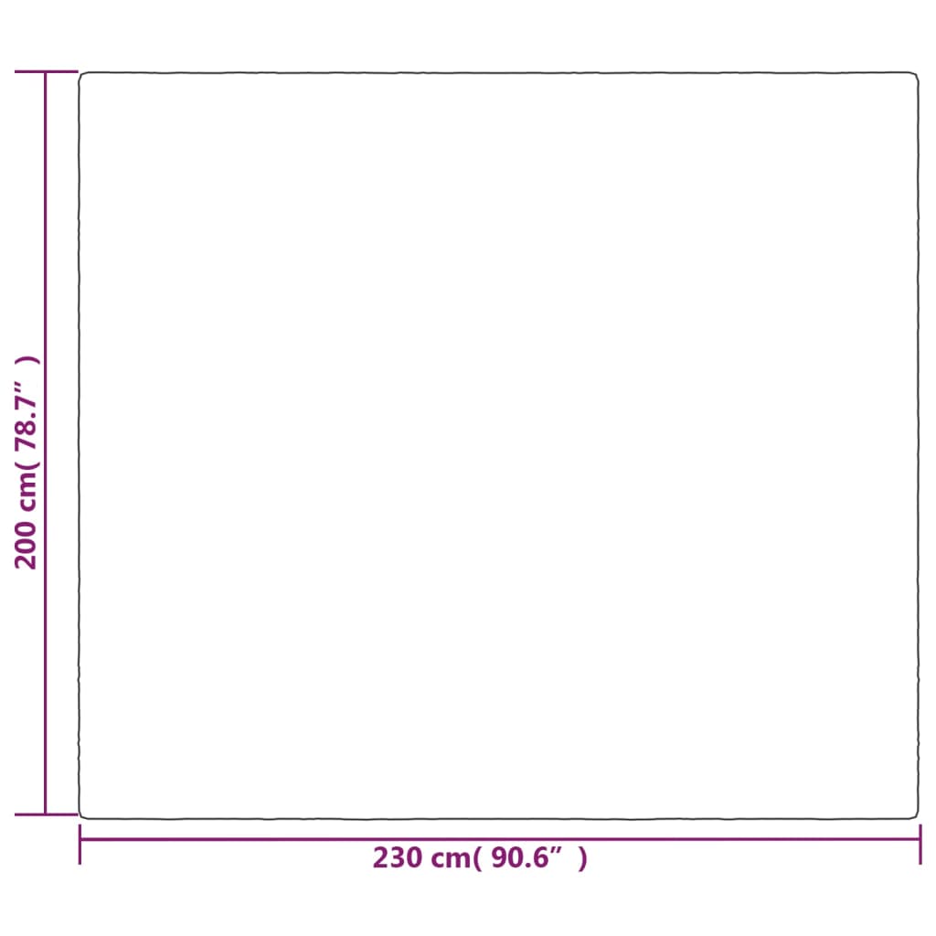 Coperta Ponderata con Copertura Grigia 200x230 cm 9 kg Tessuto | homemem39