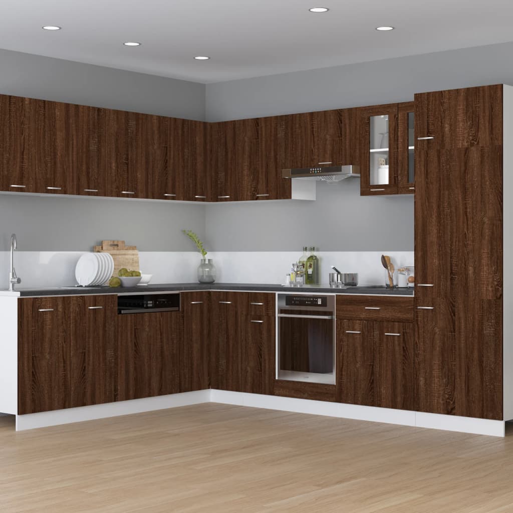 Mobile Pensile “Lyon” Rovere Marrone 29,5x31x60cm - homemem39