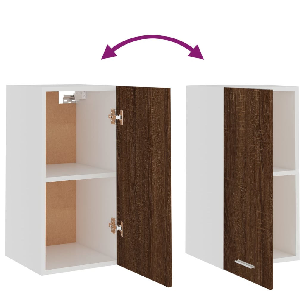 Mobile Pensile “Lyon” Rovere Marrone 29,5x31x60cm - homemem39