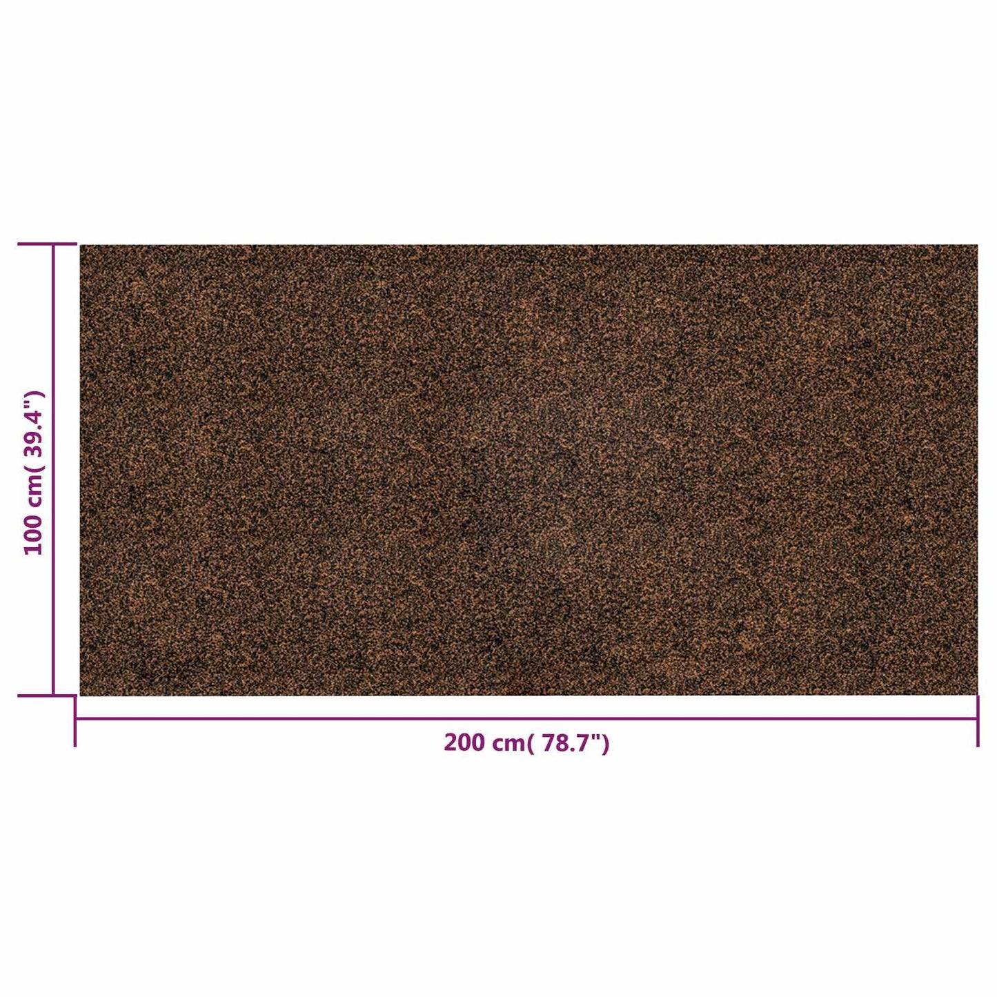 Rullo di Sughero Marrone 200 x 100 cm Sughero e Gomma | homemem39