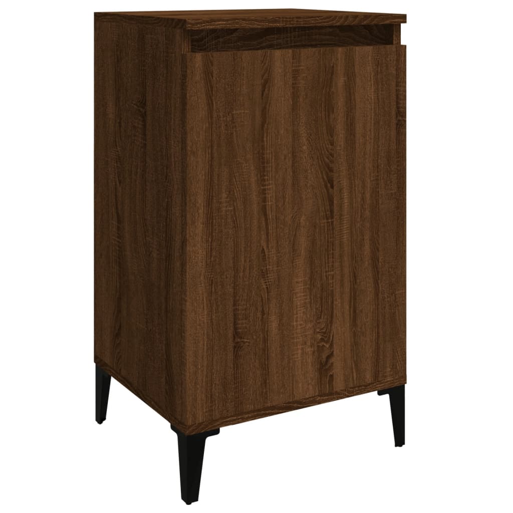 Comodini 2 pz Rovere Marrone 40x35x70 cm in Legno Multistrato - homemem39