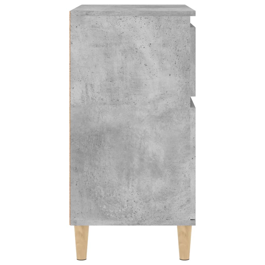 Credenza Grigio Cemento 60x35x70 cm in Legno Multistrato