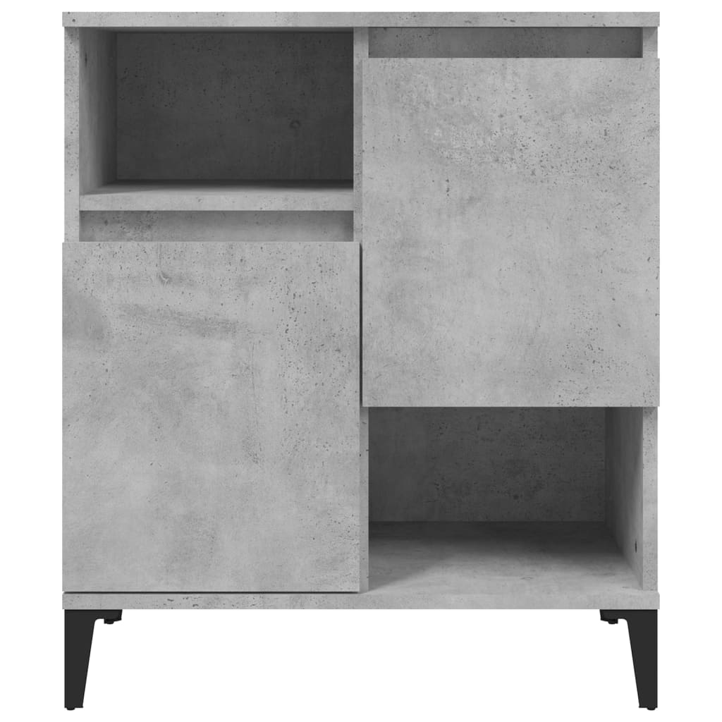 Credenza Grigio Cemento 60x35x70 cm in Legno Multistrato - homemem39