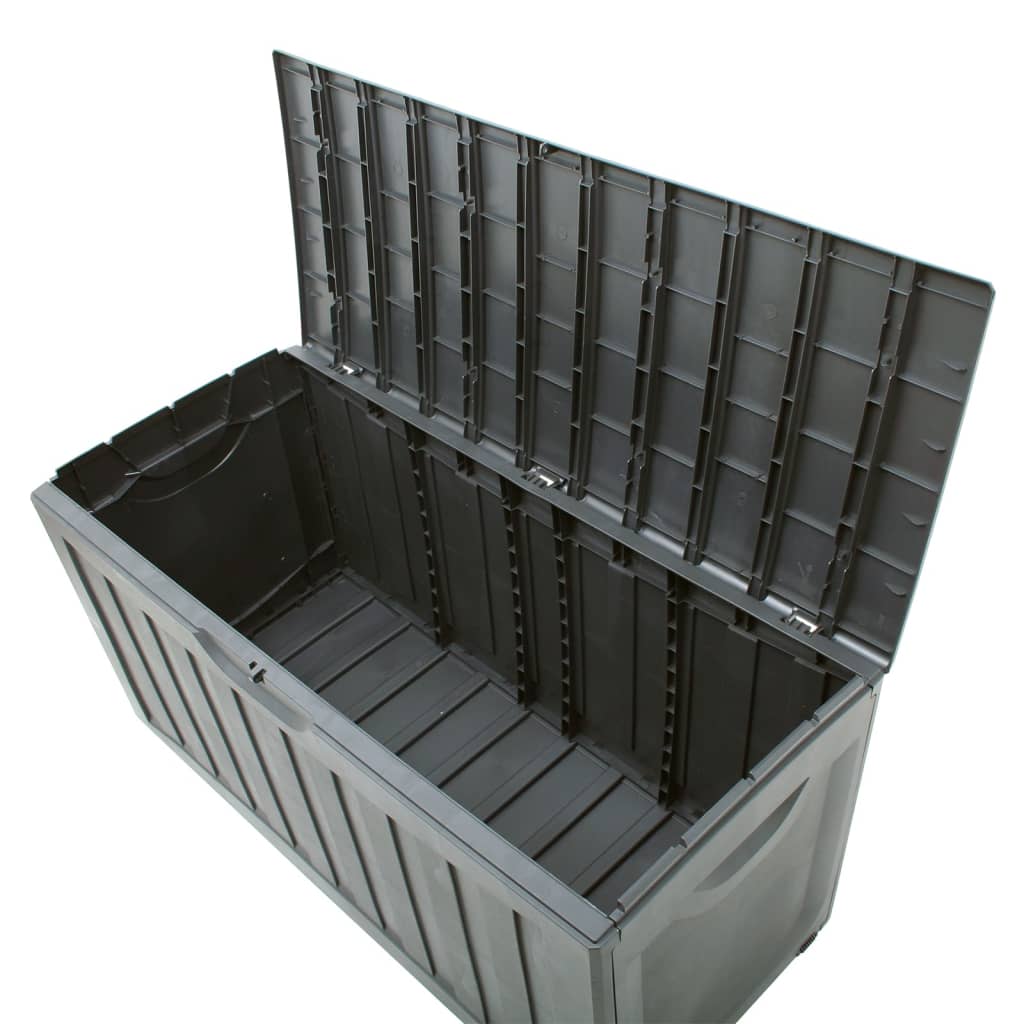 Contenitore Portaoggetti Nero 118x53x57 cm in Polipropilene - homemem39