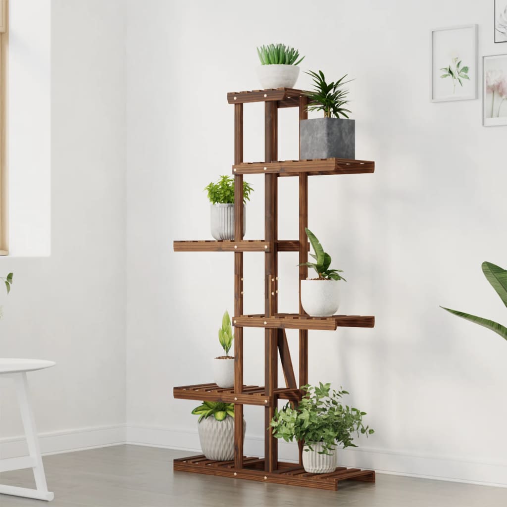 Portafiori 75x25x140,5 cm in Legno Massello di Abete - homemem39