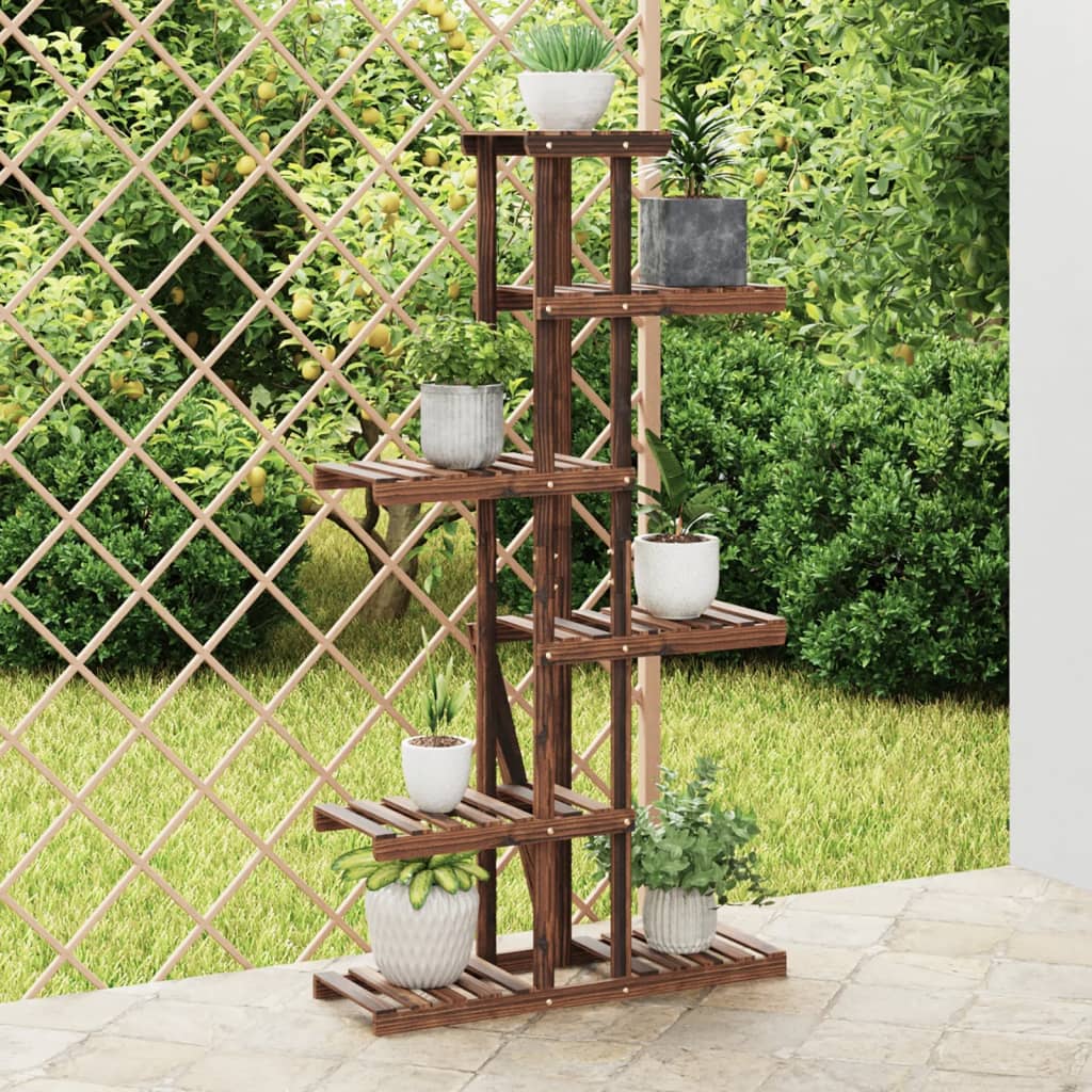 Portafiori 75x25x140,5 cm in Legno Massello di Abete - homemem39