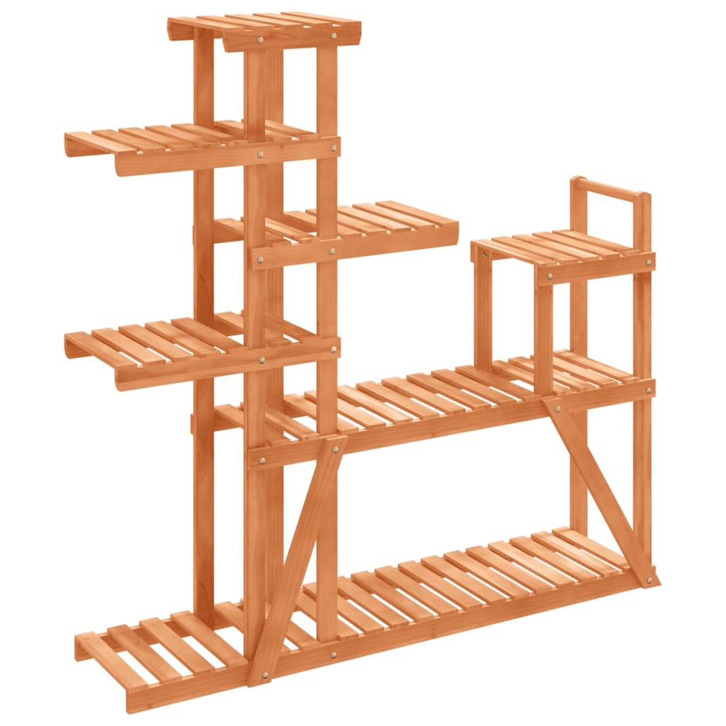 Portafiori 110x25x111 cm in Legno Massello di Abete - homemem39