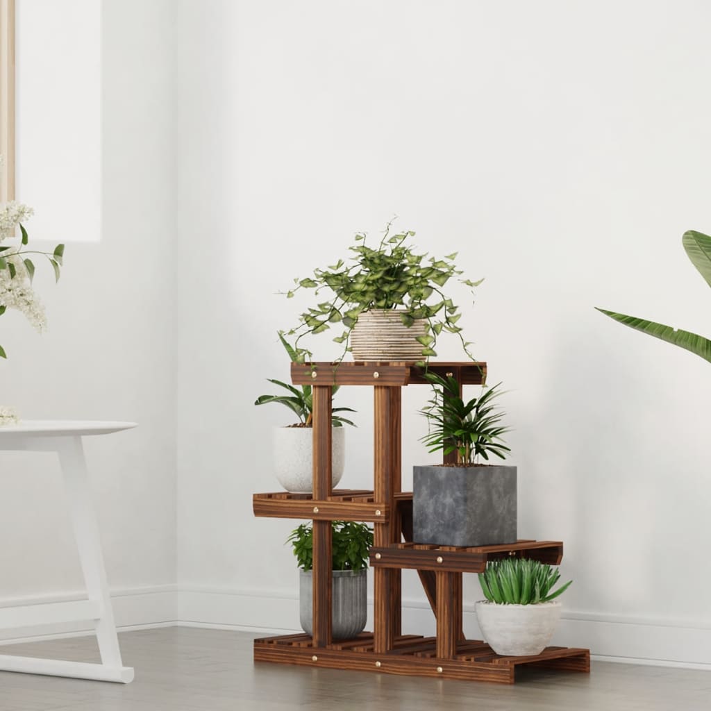 Portafiori 58x25x51 cm in Legno Massello di Abete - homemem39