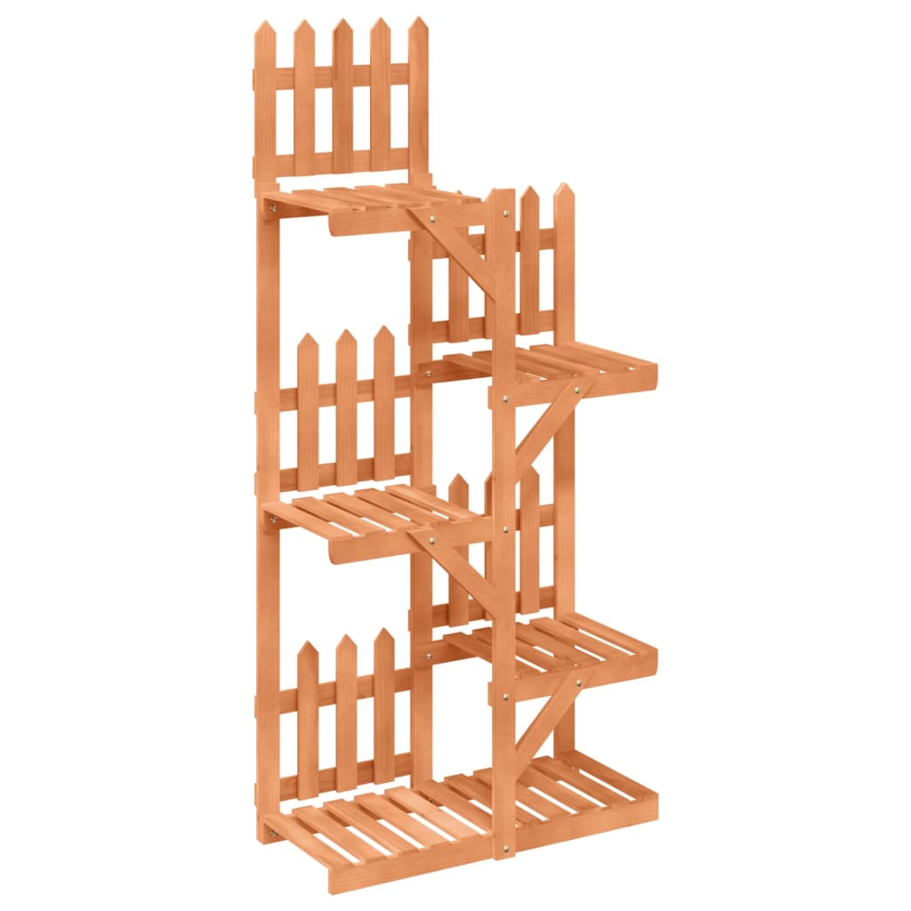 Portafiori 60x25x130 cm in Legno Massello di Abete - homemem39