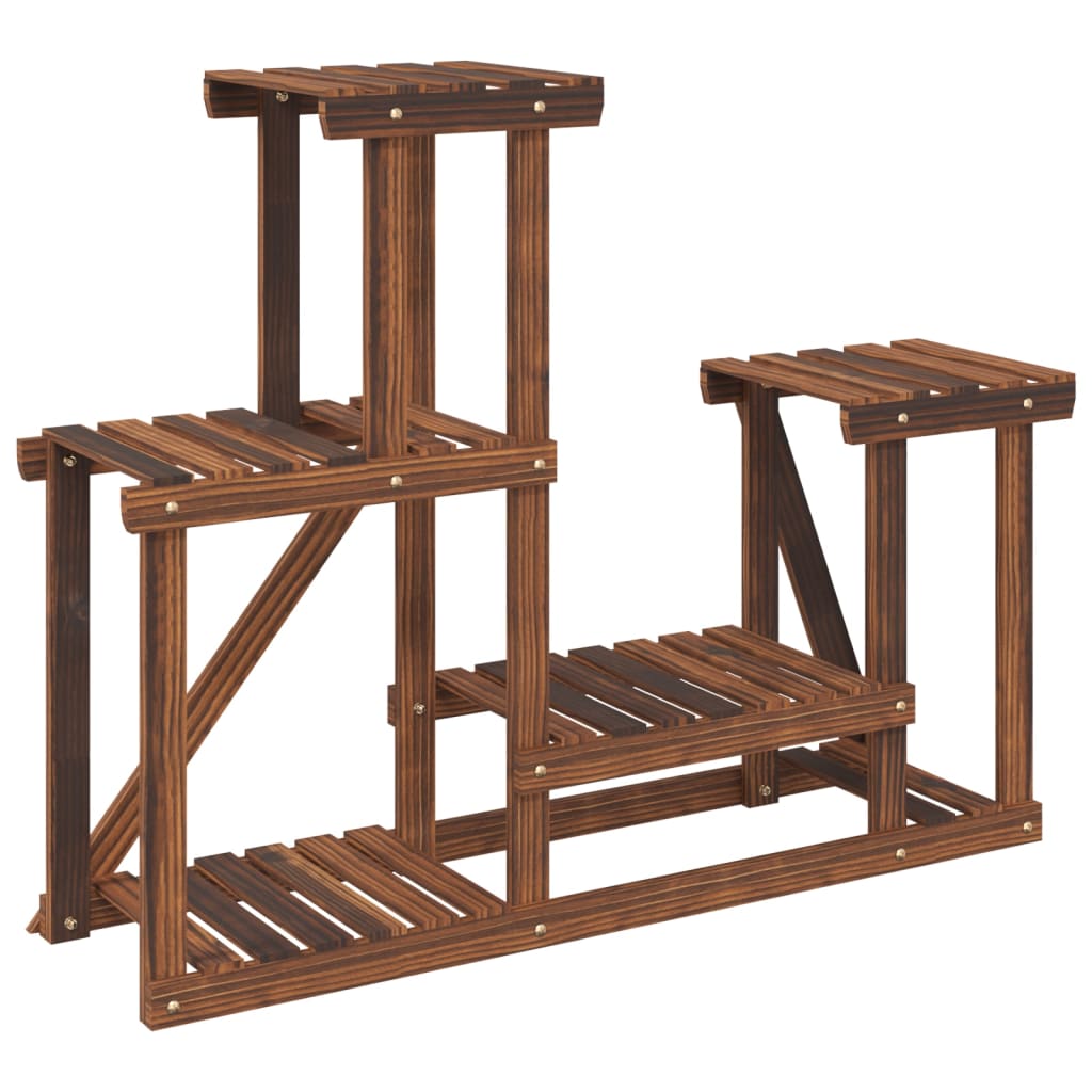 Portafiori 90x25x73,5 cm in Legno Massello di Abete - homemem39