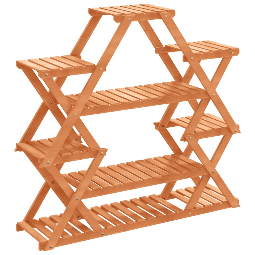 Portafiori 110x25x105 cm in Legno Massello di Abete - homemem39