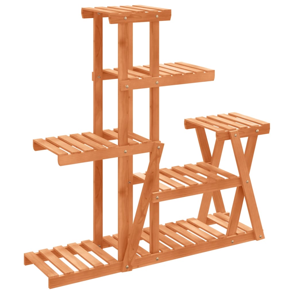 Portafiori 95x25x96 cm in Legno Massello di Abete - homemem39