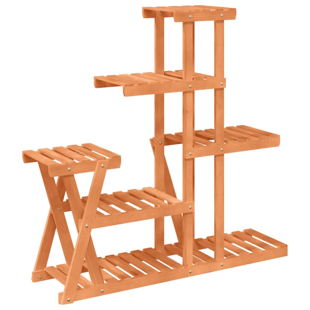 Portafiori 95x25x96 cm in Legno Massello di Abete - homemem39