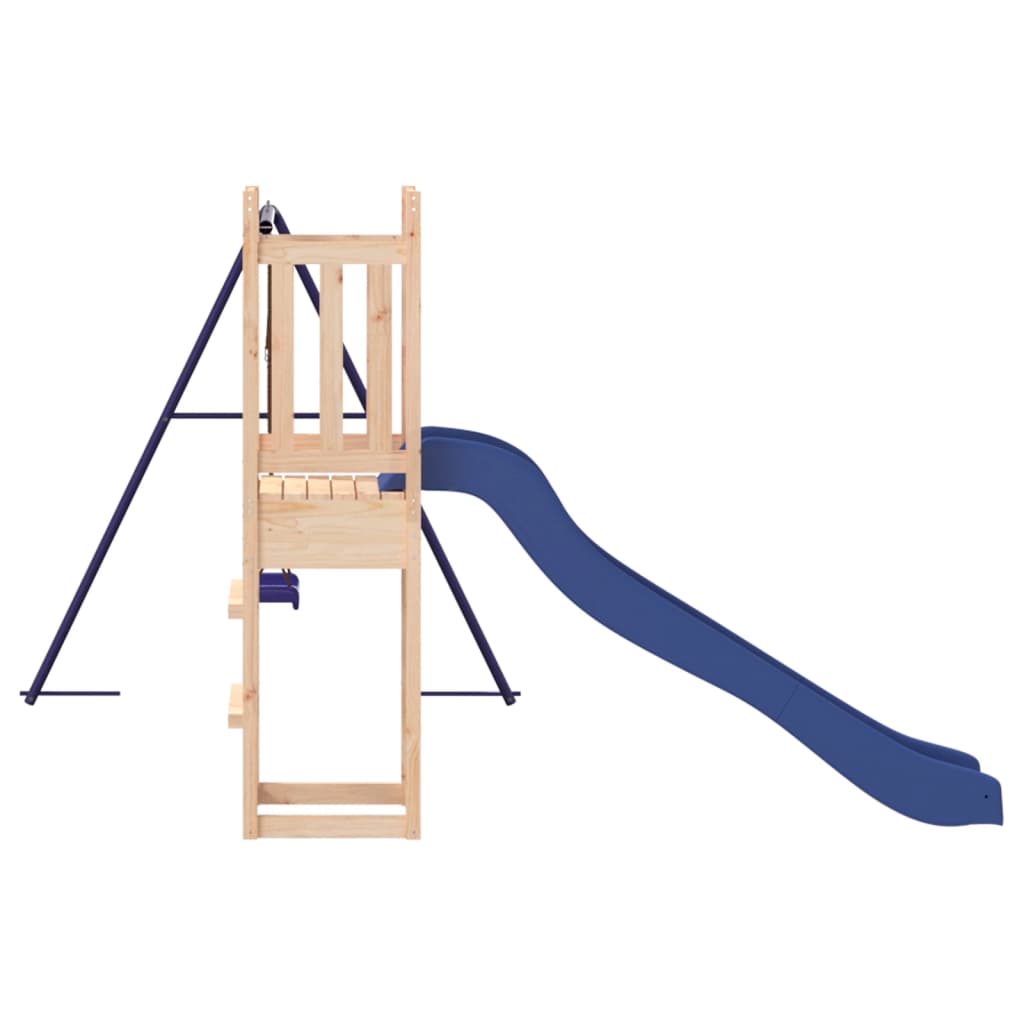 Set da Gioco da Esterno in Legno di Pino Impregnato - homemem39