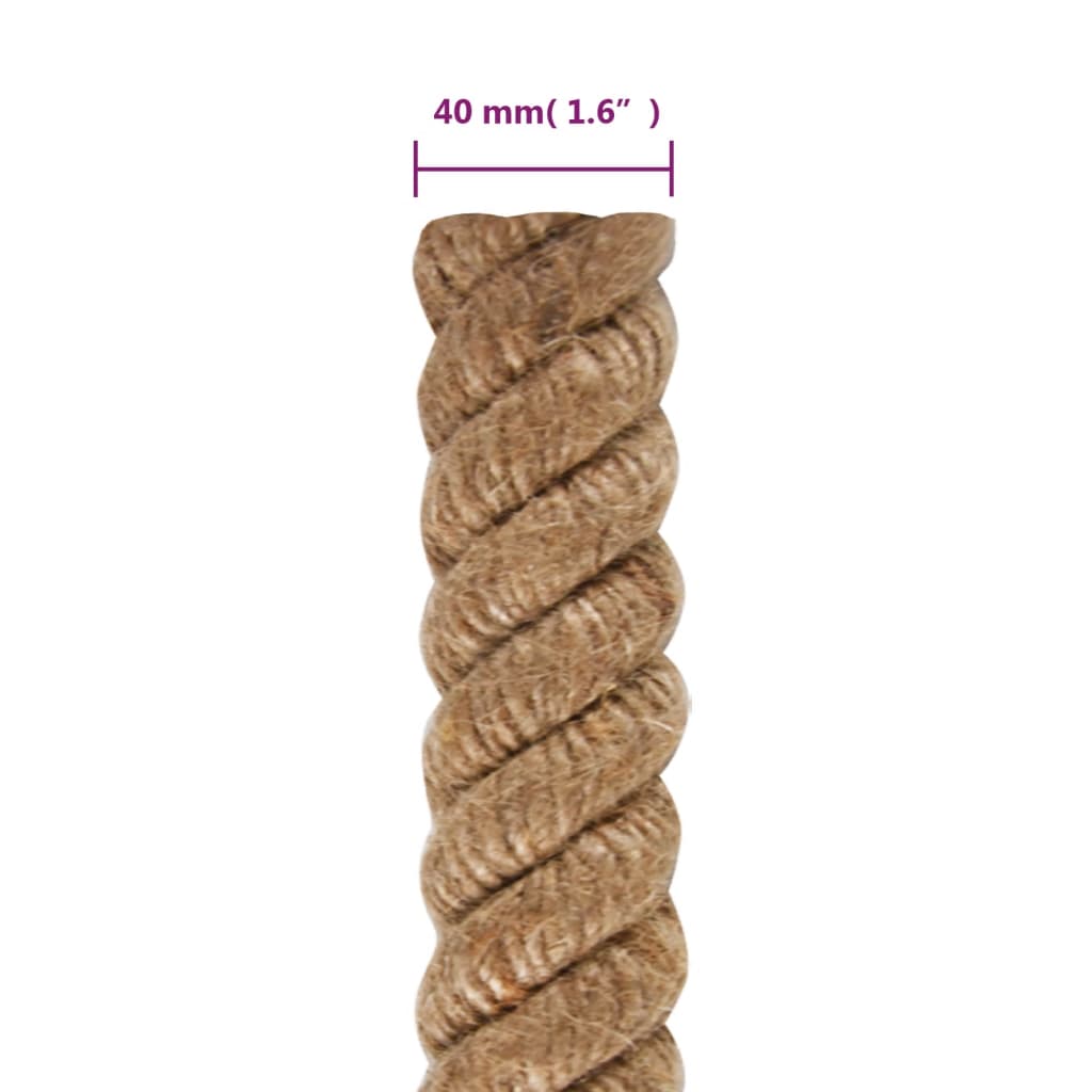 Corda in Juta Lunga 5 m Spessa 40 mm | homemem39