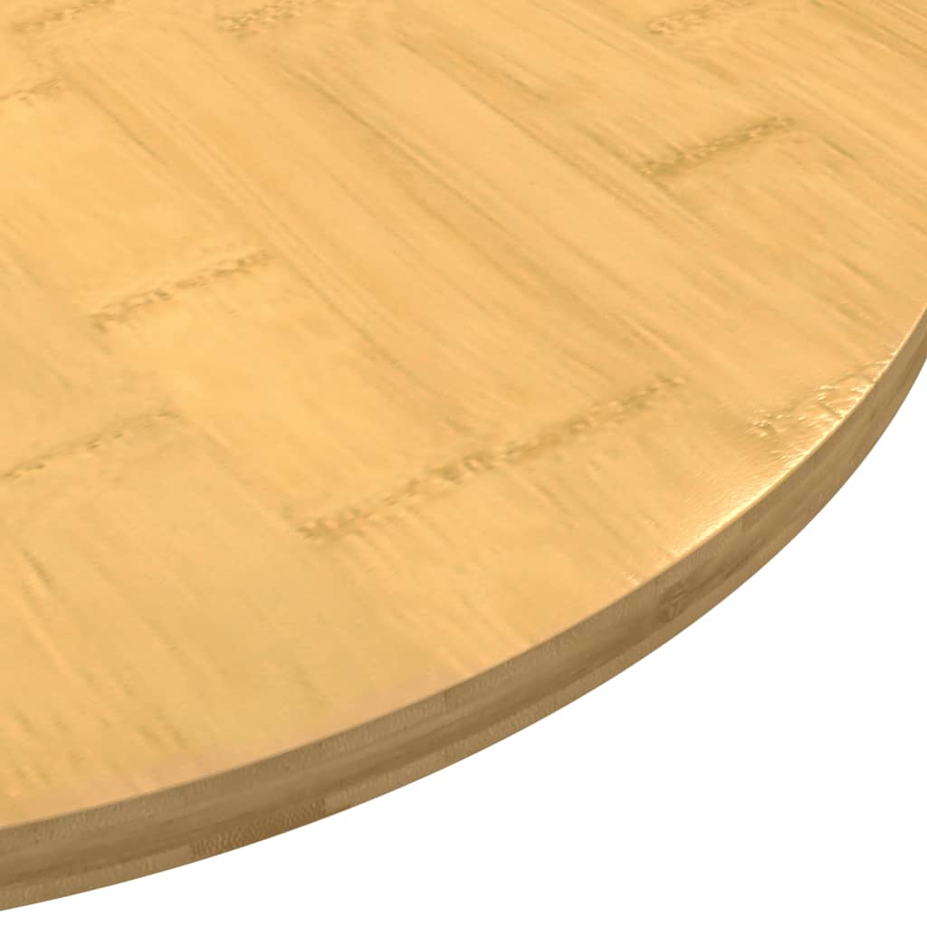 Piano del Tavolo Ø80x1,5 cm in Bambù | homemem39