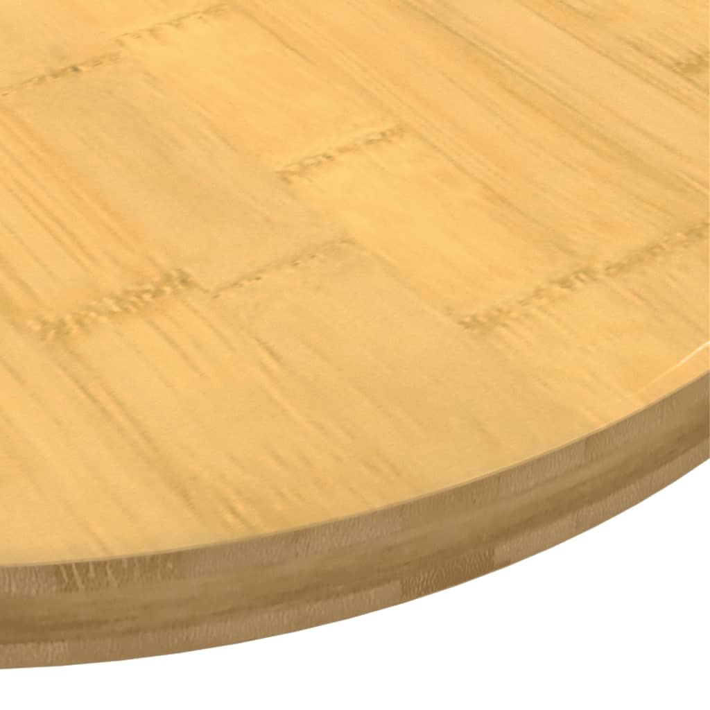 Piano del Tavolo Ø80x2,5 cm in Bambù