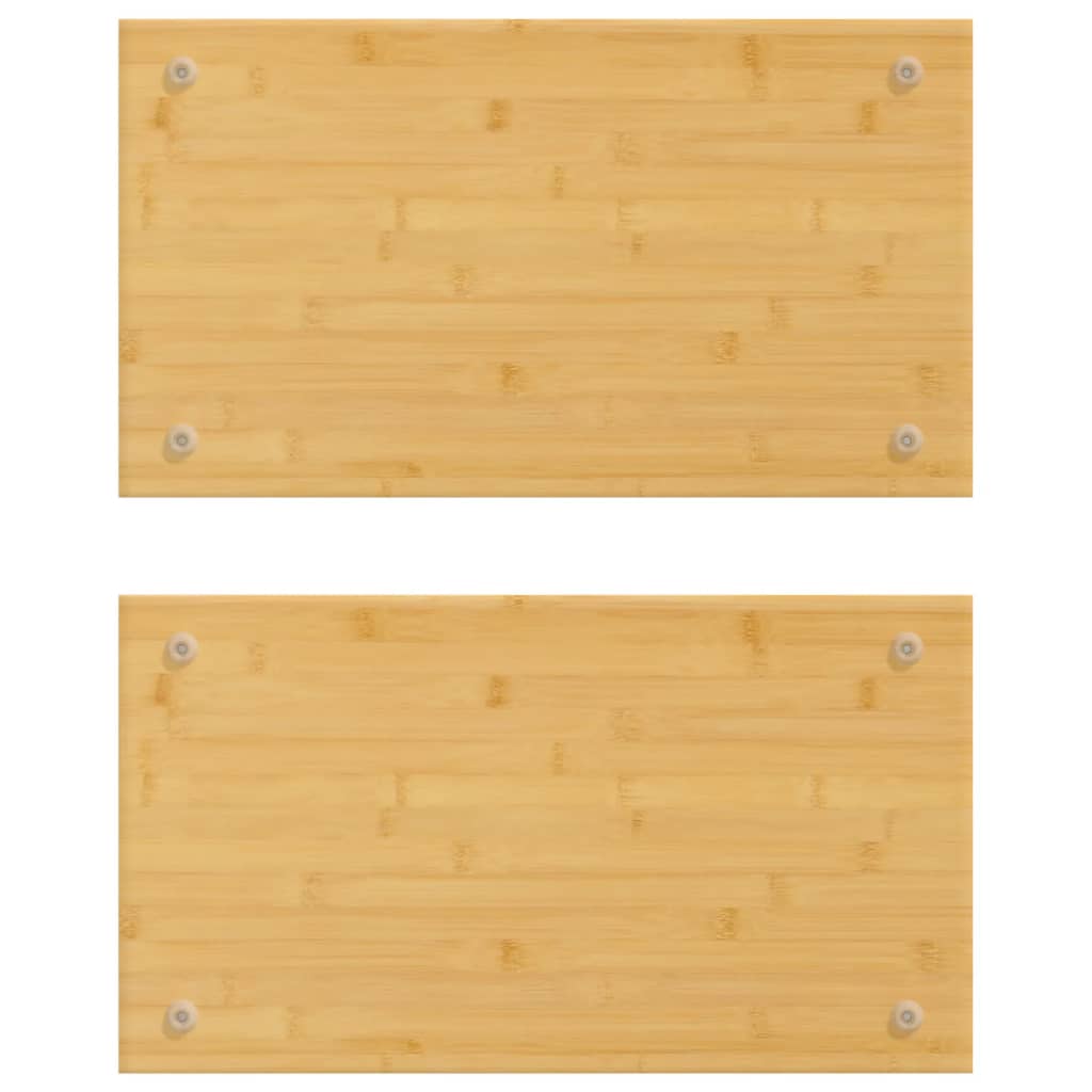 Coprifornelli 2 pz 50x28x1,5 cm in Bambù - homemem39