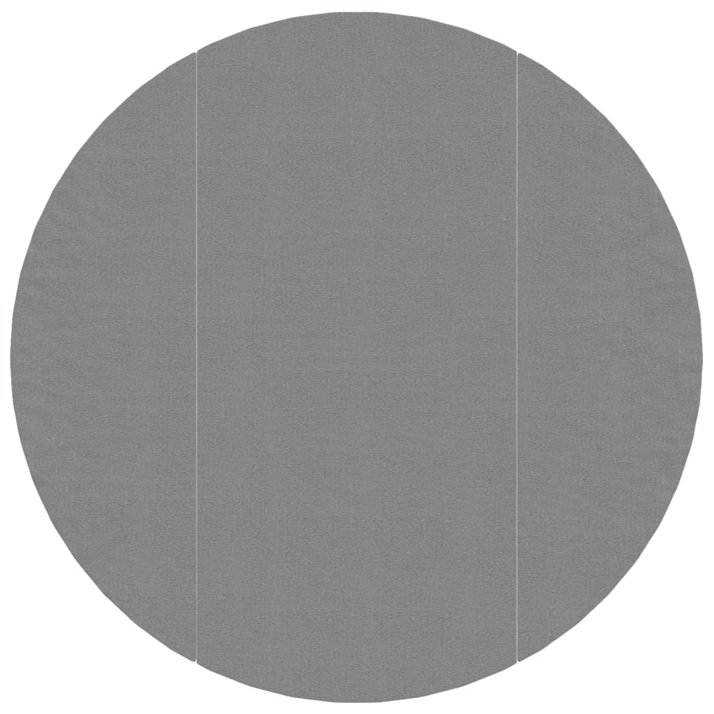 Telo Sotto Piscina Grigio Chiaro Ø306 cm Geotessile Poliestere