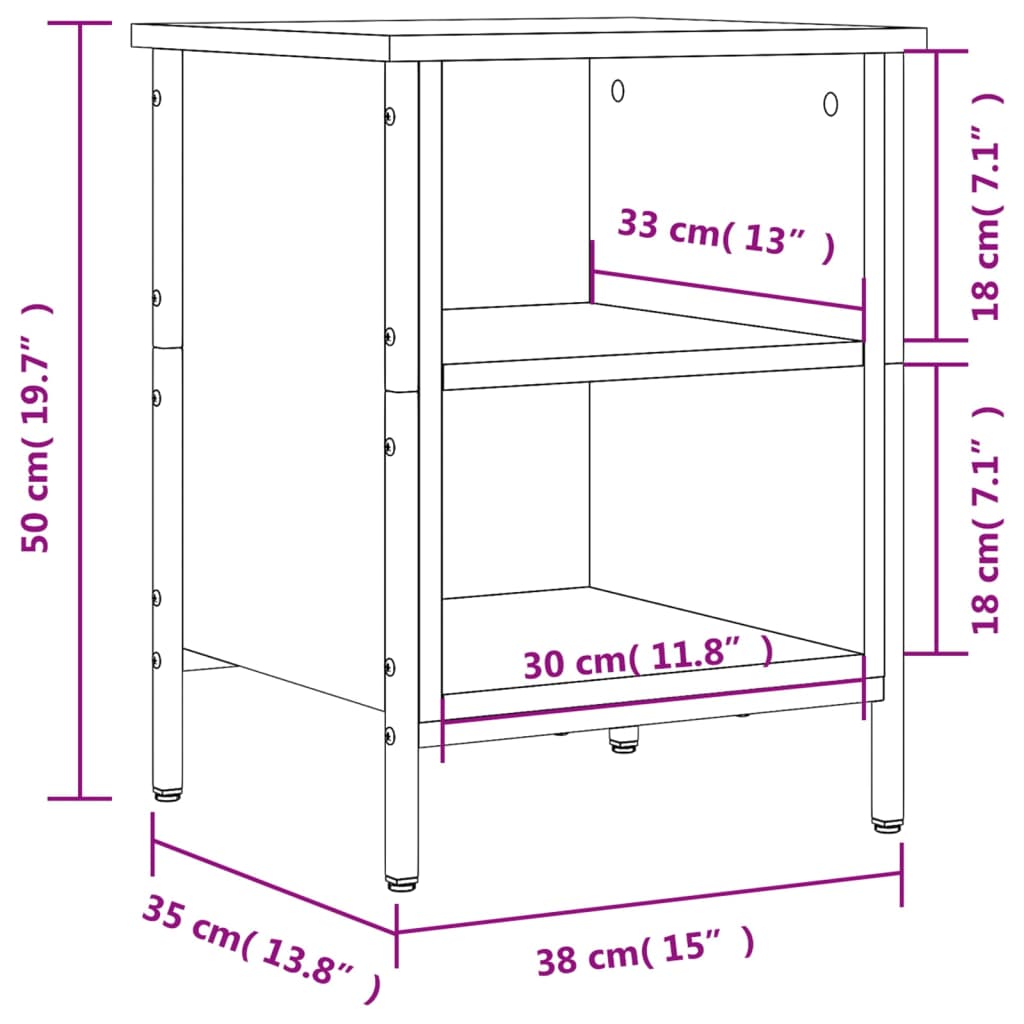 Scarpiera Nera 38x35x50 cm in Legno Multistrato - homemem39