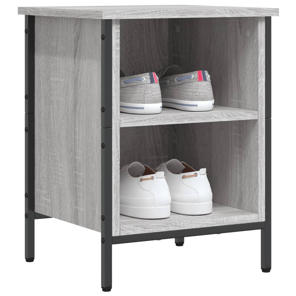 Scarpiera Grigio Sonoma 38x35x50 cm in Legno Multistrato - homemem39