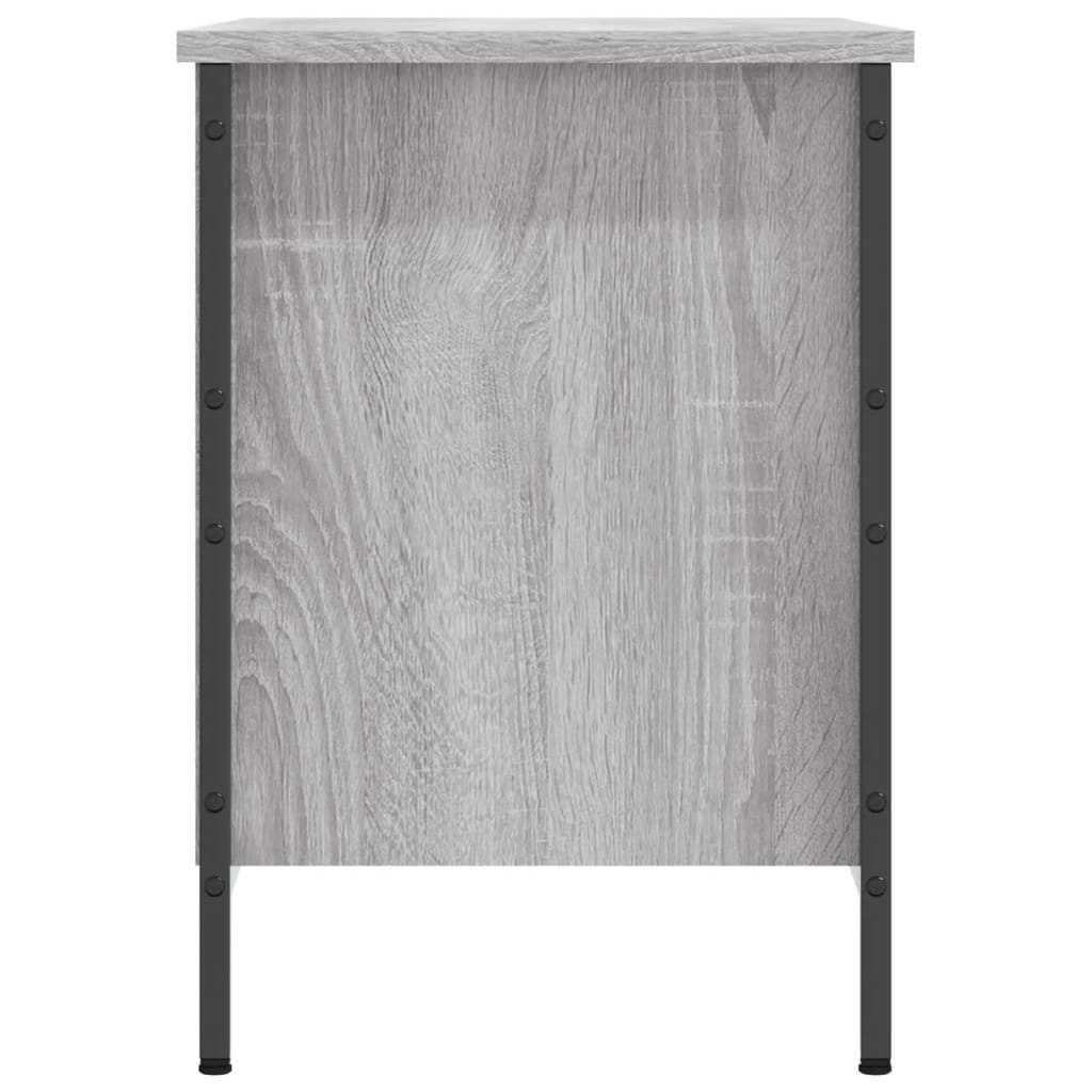 Scarpiera Grigio Sonoma 69x35x50 cm in Legno Multistrato - homemem39
