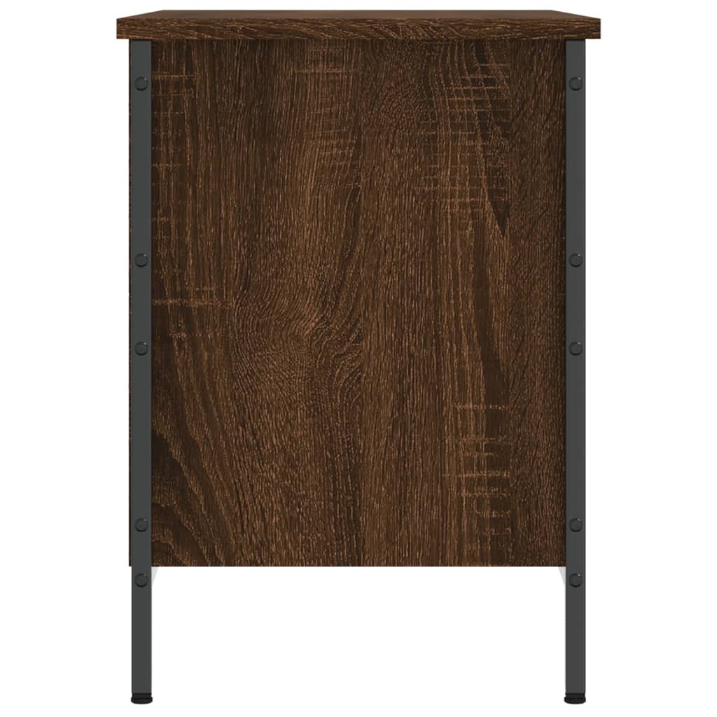 Scarpiera Rovere Marrone 69x35x50 cm in Legno Multistrato - homemem39