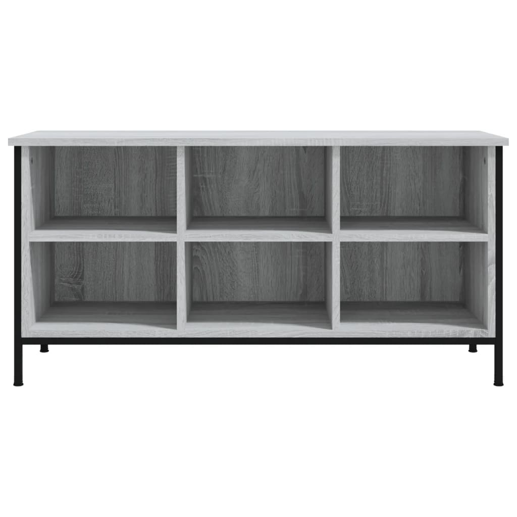 Scarpiera Grigio Sonoma 100x35x50 cm in Legno Multistrato - homemem39