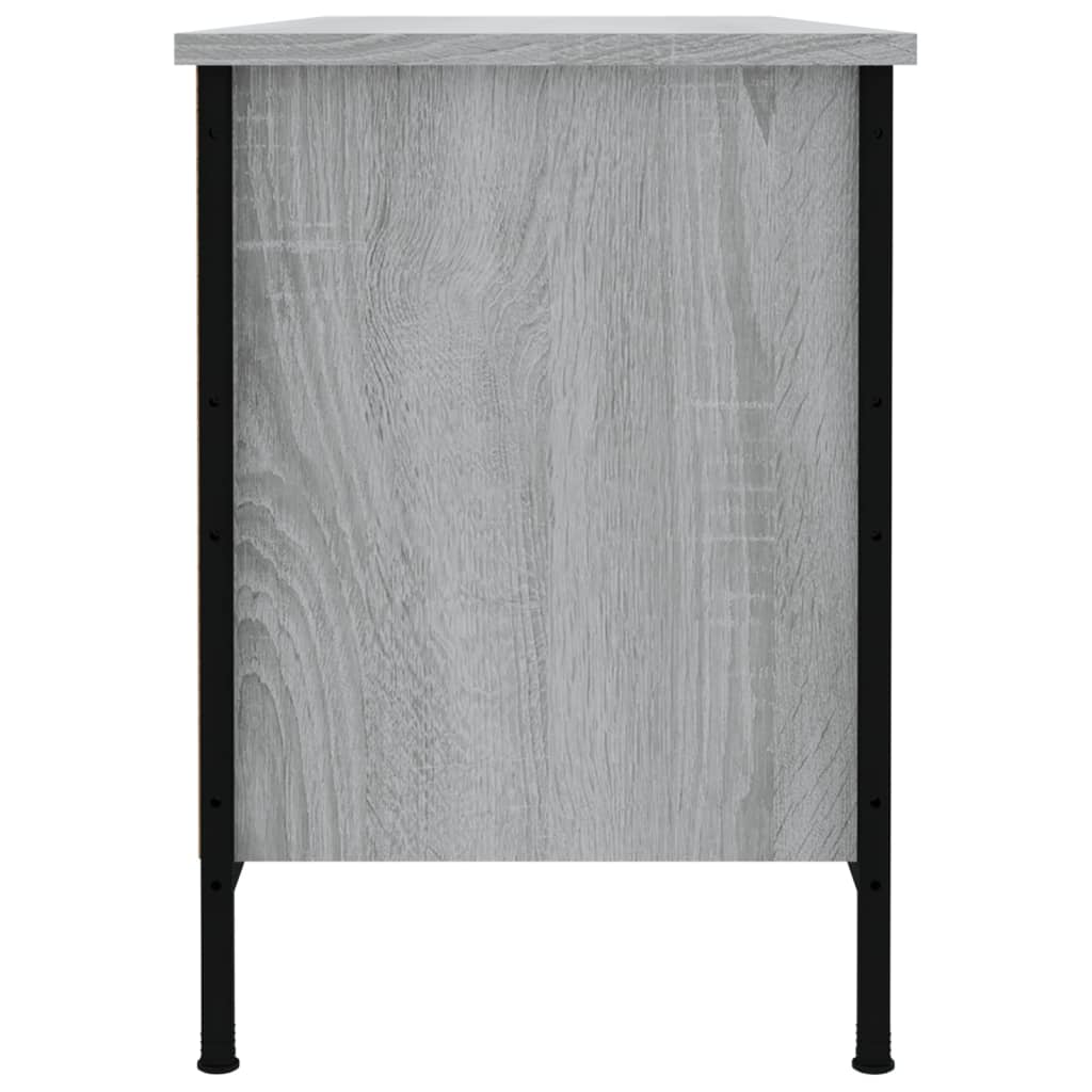 Scarpiera Grigio Sonoma 100x35x50 cm in Legno Multistrato - homemem39