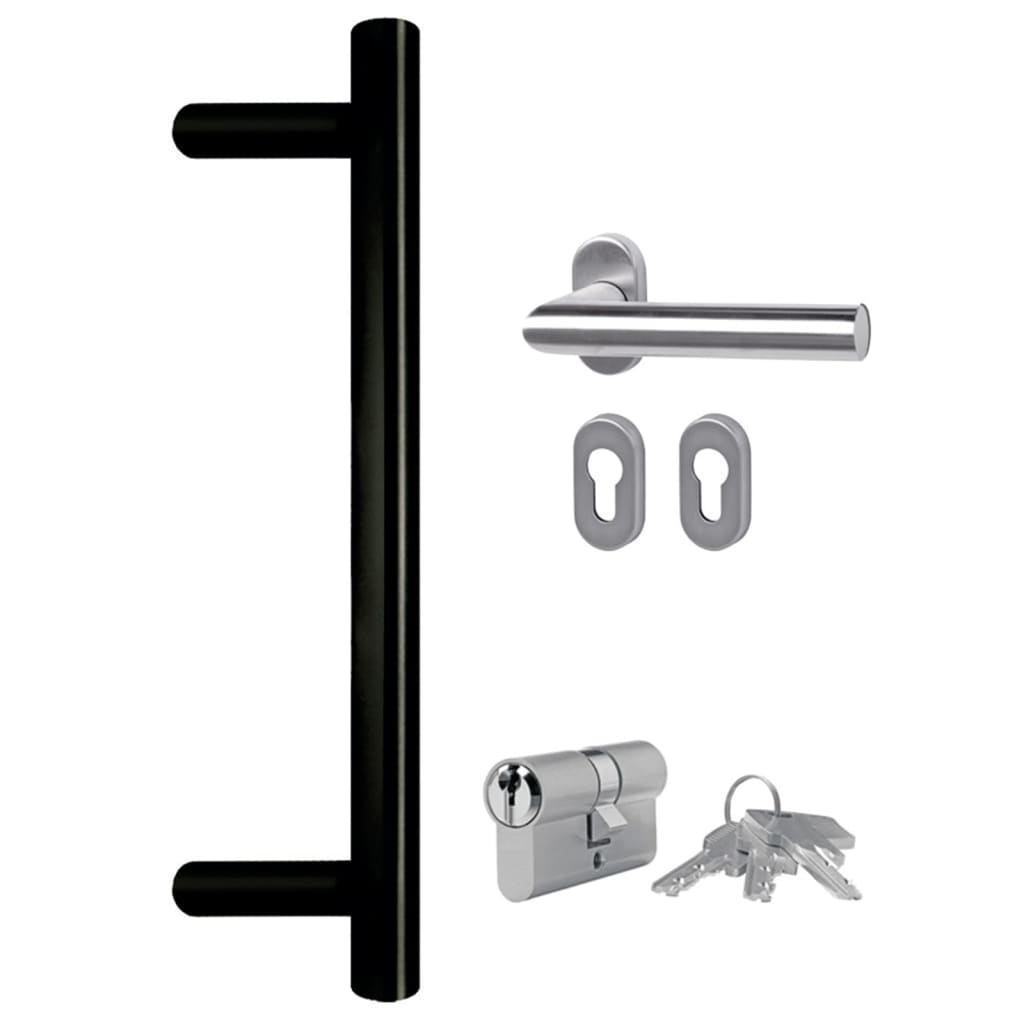 Porta Ingresso Bianca 98x208 cm in PVC - homemem39