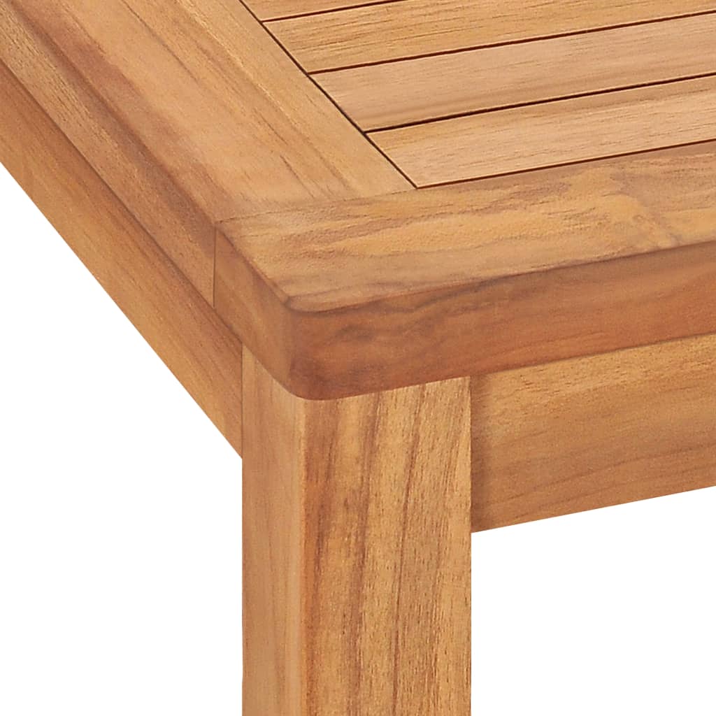 Set da Pranzo per Giardino 4 pz in Legno Massello di Teak | homemem39
