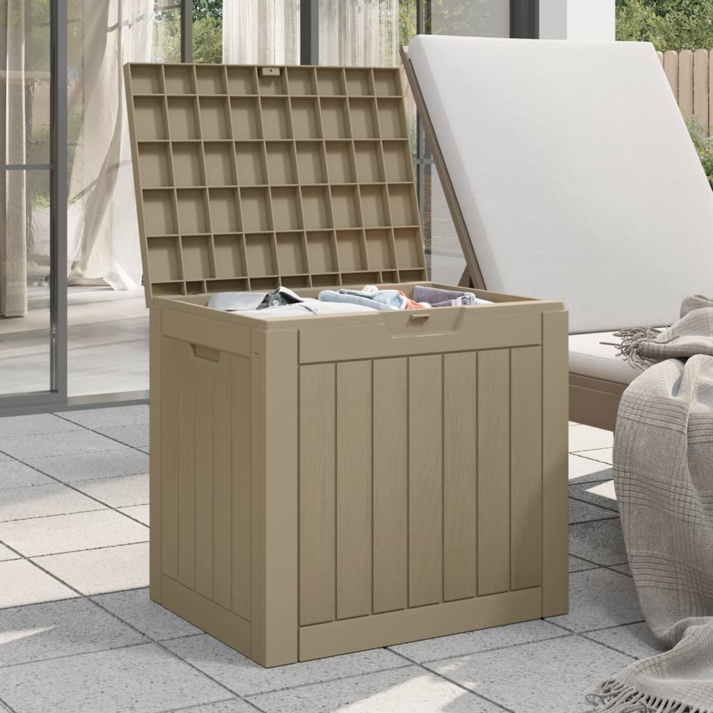 Contenitore Giardino Grigio 55,5x43x53 cm Polipropilene - homemem39