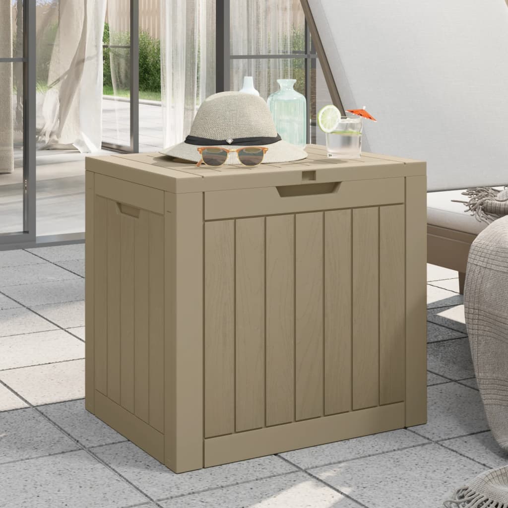 Contenitore Giardino Grigio 55,5x43x53 cm Polipropilene - homemem39
