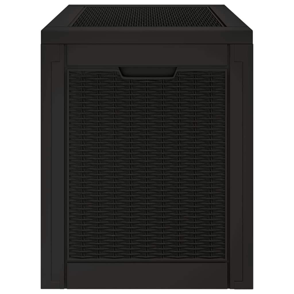 Contenitore Giardino Nero 55,5x43x53 cm Polipropilene - homemem39