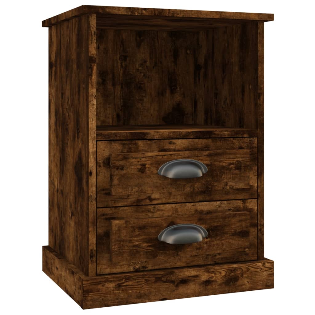 Comodino Rovere Fumo 43x36x60 cm - homemem39