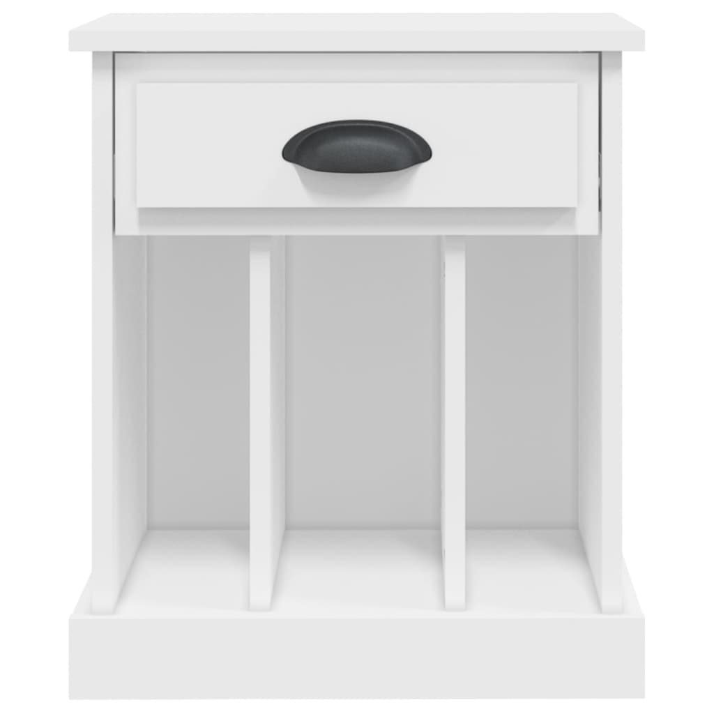 Comodino Bianco 43x36x50 cm - homemem39