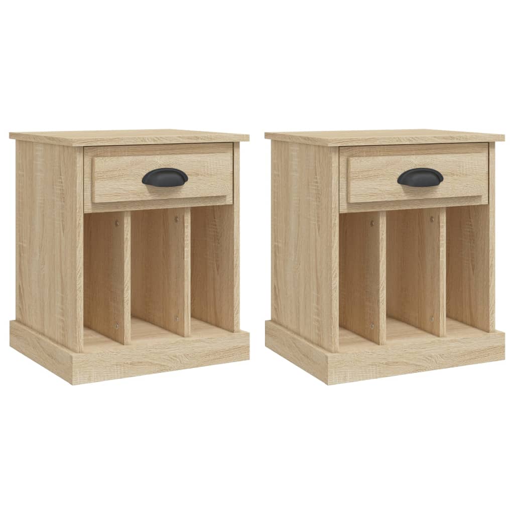 Comodini 2 pz Rovere Sonoma 43x36x50 cm - homemem39
