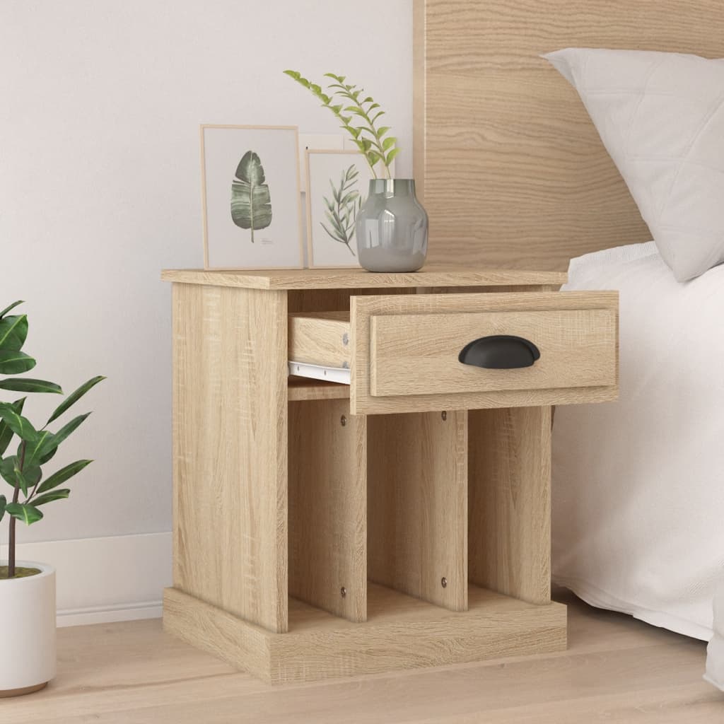 Comodini 2 pz Rovere Sonoma 43x36x50 cm - homemem39