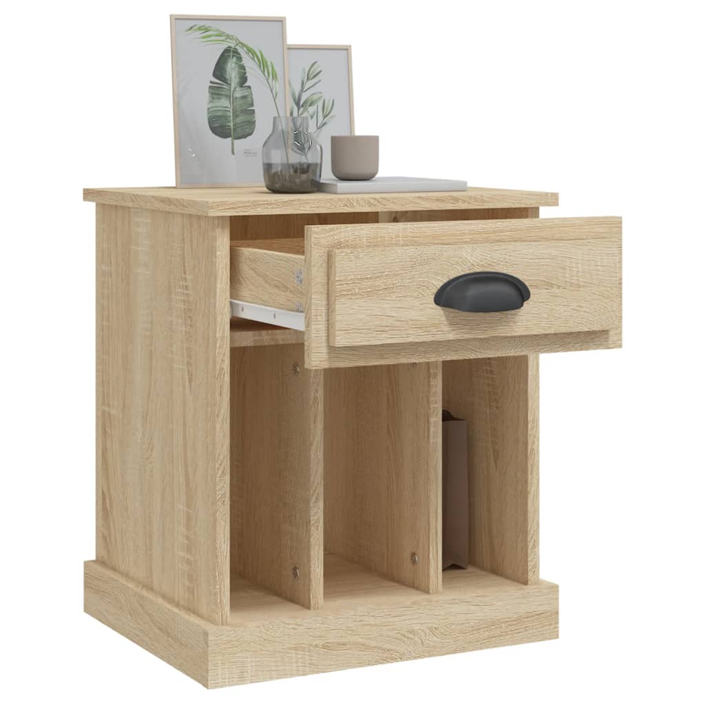 Comodini 2 pz Rovere Sonoma 43x36x50 cm - homemem39